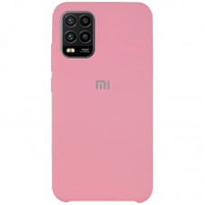 Чохол Silicone Cover (AAA) для Xiaomi Mi 10 Lite Рожевий / Light pink