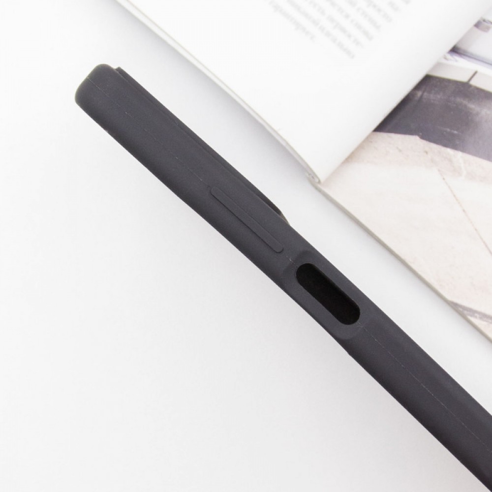 Чохол Silicone Cover Lakshmi Full Camera (AA) для Xiaomi Redmi 13 4G / Poco M6 4G Чорний / Black