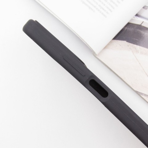 Чохол Silicone Cover Lakshmi Full Camera (AA) для Xiaomi Redmi 13 4G / Poco M6 4G Чорний / Black