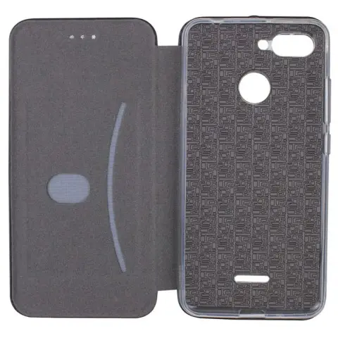 Шкіряний чохол-книжка Classy для Xiaomi Redmi 6 Темно-синій