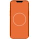 Чохол Silicone case (AAA) full with Magsafe and Animation для Apple iPhone 12 Pro / 12 (6.1") Помаранчевий / Kumquat