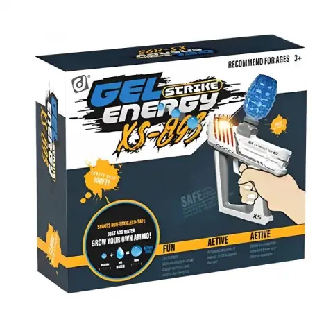 Пістолет на гідрогелевих кульках (орбізах) Gel Energy XS-873 Orange