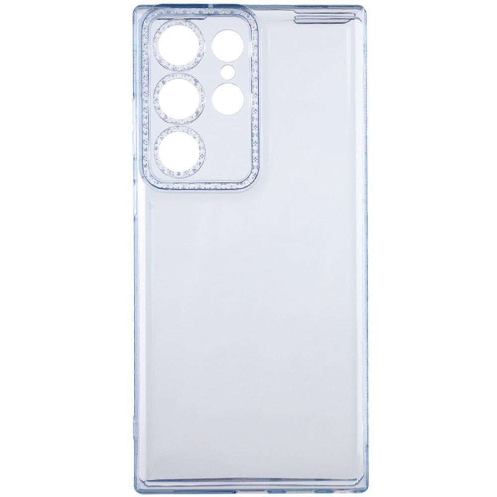 Чохол TPU Starfall Clear для Samsung Galaxy S23 Ultra Блакитний