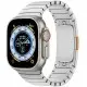 Ремінець Steel для Apple Watch 42(ser.1-3)/44/45/46/49mm (140-190mm) Silver