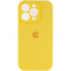 Чохол Silicone Case Full Camera Protective (AA) для Apple iPhone 14 Pro Max (6.7") Жовтий / Yellow