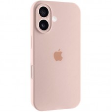 Чохол Silicone Case Full Camera Protective (AA) для Apple iPhone 17 (6.3") Рожевий / Pink Sand