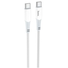Дата кабель Hoco X70 Ferry Type-C to Type-C 60W (1m) Білий