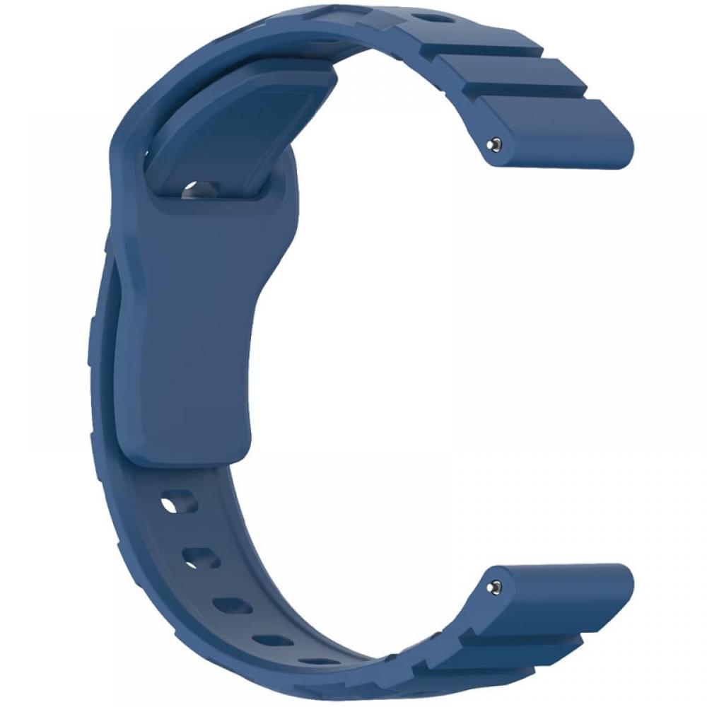 Силіконовий ремінець Defense для Smart Watch 22mm Blue