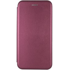 Шкіряний чохол-книжка Classy для Xiaomi Redmi 9A Бордовий