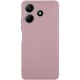 Чохол TPU GETMAN Liquid Silk Full Camera для Xiaomi Redmi Note 14 5G Рожевий / Pink Sand