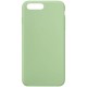Чохол Silicone Case Full Protective (AA) NO LOGO для Apple iPhone 7 plus / 8 plus (5.5") Зелений / Pistachio