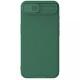 Карбонова накладка Nillkin CamShield Pro для Apple iPhone 16e (6.1") Deep Green