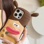 Силиконовый чехол Funny 3D для Apple iPhone 13 Pro Max (6.7")