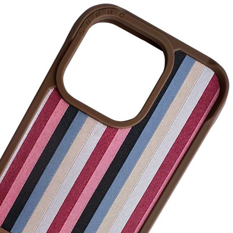 Шкіряний чохол Polo Santa Barbara Isaac для Apple iPhone 16 Pro Max (6.9") Champagne gold