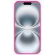 Чохол Silicone Case Full Camera Protective (AA) для Apple iPhone 16e (6.1") Рожевий / Barbie pink