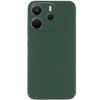 Чохол Silicone Cover Lakshmi Full Camera (AA) для Xiaomi Redmi Note 14 4G (Int. version) Зелений / Dark green