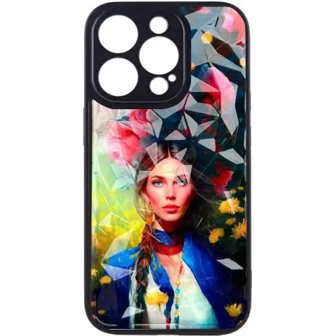 TPU+PC чохол Prisma Ladies для Apple iPhone 13 Pro (6.1") Peonies