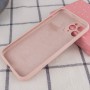 Чохол Silicone Case Full Camera Protective (AA) для Apple iPhone 12 Pro Max (6.7") Рожевий / Pink Sand / PVH