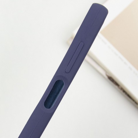 Чохол Silicone Cover Lakshmi Full Camera (AA) для Samsung Galaxy A26 5G Синій / Midnight Blue