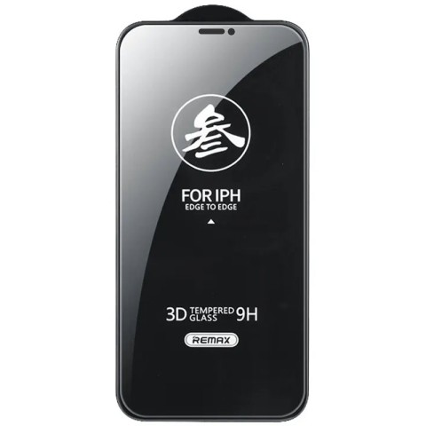 Захисне скло Remax 3D (GL-27) для Apple iPhone 11 Pro Max / XS Max (6.5") Чорний