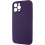 Чохол Silicone Case Full Camera Protective (AA) для Apple iPhone 12 Pro Max (6.7") Фіолетовий / Elderberry / PVH