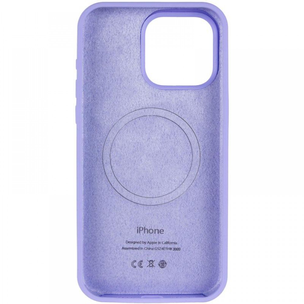 Чехол Silicone Case Full Protective (AA) V2 with MagSafe для Apple iPhone 15 Pro Max (6.7")