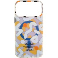 TPU чохол Pastel Chaos with MagSafe для Apple iPhone 17 Pro Max (6.9") White