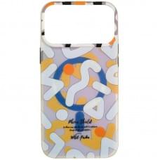 TPU чохол Pastel Chaos with MagSafe для Apple iPhone 17 Pro Max (6.9") White