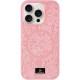 TPU чохол Bling World Rock Diamond with MagSafe для Apple iPhone 16 Pro (6.3") Pink