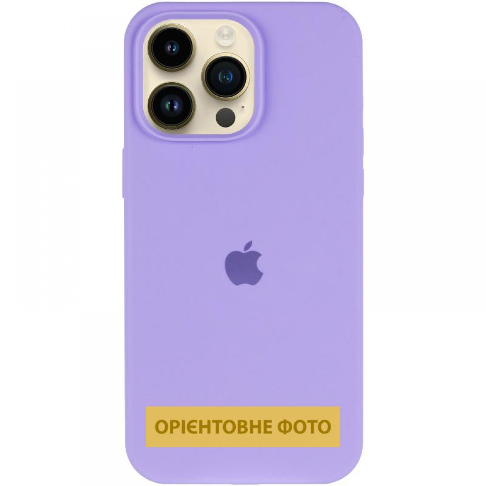 Чехол Silicone Case (AA) Logo with MagSafe для Apple iPhone 16 Pro Max (6.9")