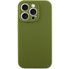 Чохол Silicone Case Full Camera Protective (AA) NO LOGO для Apple iPhone 13 Pro (6.1") Зелений / Dark Olive