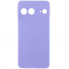 Чохол Silicone Cover Ummi Lakshmi Full Camera (AA) для Google Pixel 7 Бузковий / Dasheen