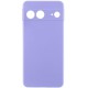 Чохол Silicone Cover Ummi Lakshmi Full Camera (AA) для Google Pixel 7 Бузковий / Dasheen
