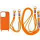Чохол TPU two straps California для Apple iPhone 12 Pro / 12 (6.1") Помаранчевий