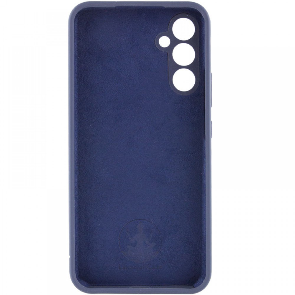 Чохол Silicone Cover Lakshmi Full Camera (AAA) для Samsung Galaxy A34 5G Темно-синій / Midnight blue