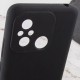 Чохол Silicone Cover Lakshmi Full Camera (AA) with logo для Xiaomi Redmi 12C / Poco C55 Чорний / Black