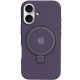 Чохол Silicone Case Full Protective with Ring для Apple iPhone 16 (6.1") Purple