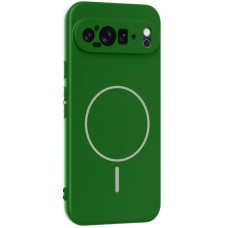 Чохол Silicone Cover Lakshmi Full Camera (AA) with MagFit для Google Pixel 10 / 10 Pro Зелений / Dark green