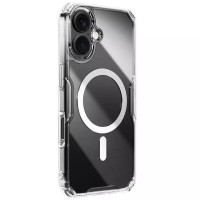 TPU чохол Nillkin Nature Pro Magnetic для Apple iPhone 16 Plus (6.7") Безбарвний (прозорий)