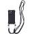 Чохол TPU CrossBody with straps для Apple iPhone 15 Pro Max (6.7") Black