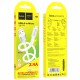 Дата кабель Hoco X85 Strength USB to MicroUSB (1m) White
