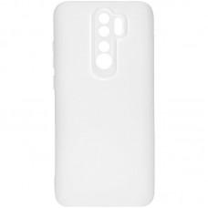 Чохол TPU GETMAN Liquid Silk Full Camera для Xiaomi Redmi 9 Білий / White