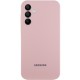 Чохол Silicone Cover Lakshmi Full Camera (AAA) with Logo для Samsung Galaxy A55 Рожевий / Pink Sand