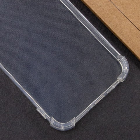 TPU чохол GETMAN Ease logo посилені кути для ZTE Blade V50 Vita Безбарвний (прозорий)