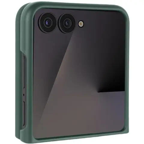 Чохол Foldables Silicone Cover Lakshmi (AAA) для Motorola Razr 50 Зелений / Cyprus Green