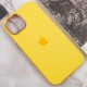 Чохол Silicone Case Metal Buttons (AA) для Apple iPhone 12 Pro Max (6.7") Жовтий / Sunglow