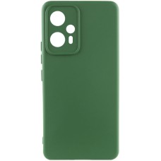Чохол Silicone Cover Lakshmi Full Camera (A) для Xiaomi Redmi Note 12T Pro Зелений / Dark green