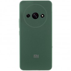 Чохол Silicone Cover Lakshmi Full Camera (AAA) with Logo для Xiaomi Redmi A3 Зелений / Cyprus Green