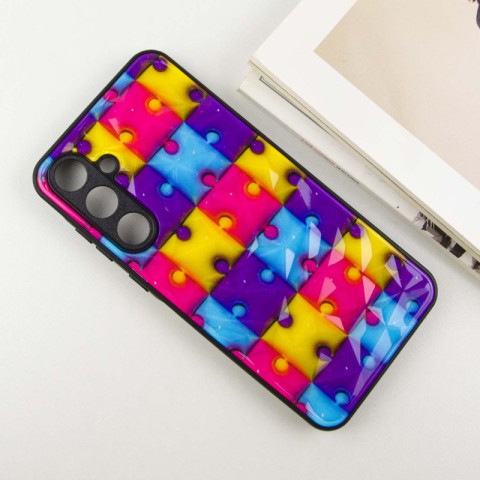 TPU+PC чохол Prisma Fluffie для Samsung Galaxy A55 Puzzle