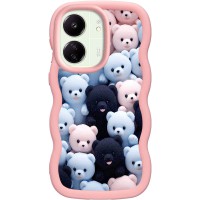 Чохол TPU Cloudy Pictures для Xiaomi Redmi 13C / Poco C65 Bears